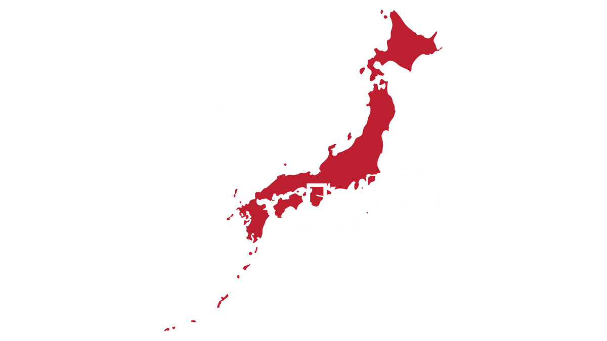 JRT Outdoor Operations Japan Map